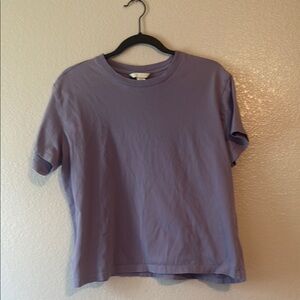 H&M Purple Short Sleeve Tee